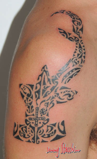 Jenny_Stecchino_Maori_Pesce_Martello