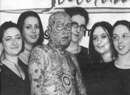 Angelo, l'uomo pi tatuato d'Italia